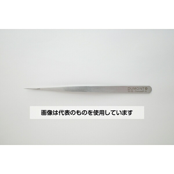 DUMONT DUMONTバイオロジーピンセット厚み0.06/幅0.10mm 0203-SS135-PO 入数：1本