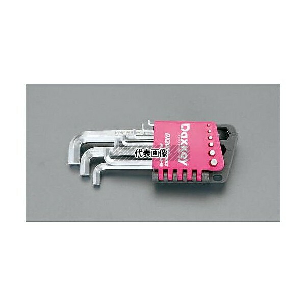 エスコ EA573AV 1.5- 10mm [Hexagon]キーレンチ(ショートヘッド/変角)