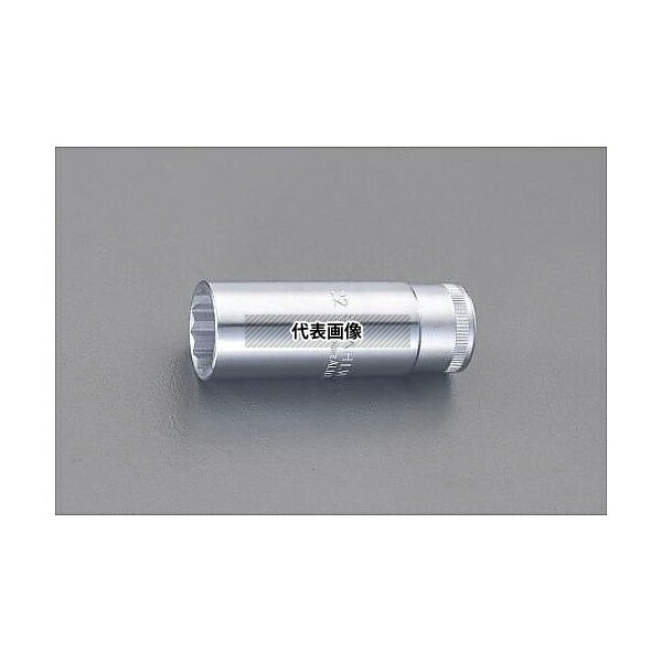 エスコ EA617ZE-27 1/2DRx27mm ディープソケット