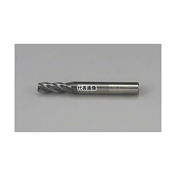 エスコ EA824RD-10.0 10.0x 70mm エンドミル(AlCr coat/超硬・4枚刃) 9,395円