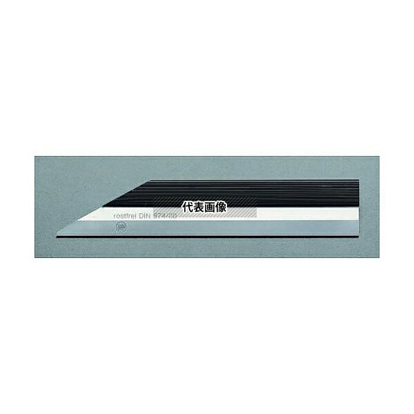エスコ EA720YH-72 100mm ストレートエッジ・ナイフ型(INOX)