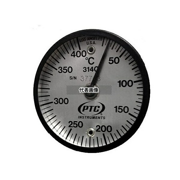 エスコ EA722Y-400 10゜C~400℃ 表面温度計(マグネット付)
