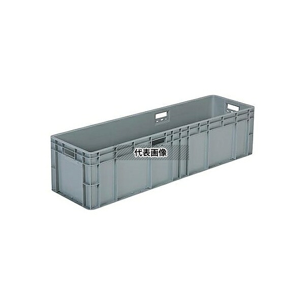 エスコ EA506AF-88 1173x335x288mm/91.4Lコンテナ(グレー)|ファーストFACTORY