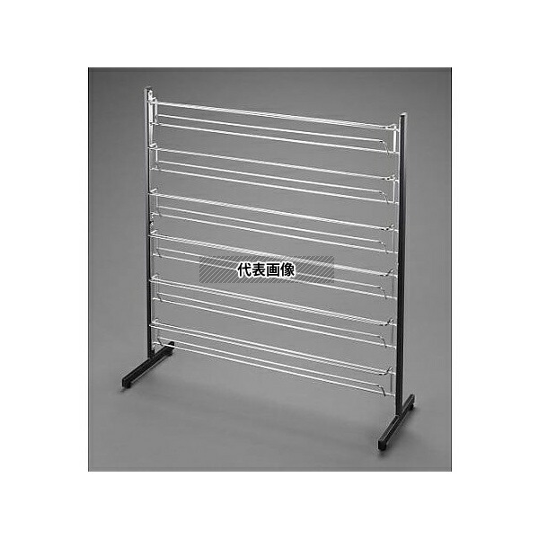エスコ EA954LB-23 730x235x825mm スリッパ立て(42足)