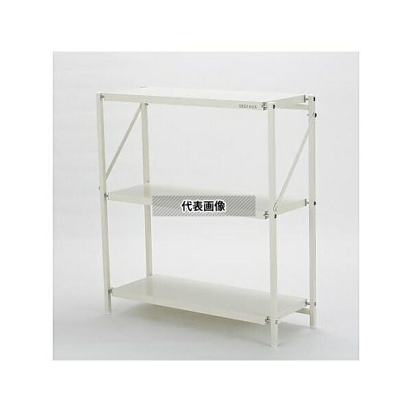 エスコ EA976AV-26 830x300x900mm/3段ラック棚(折畳式)