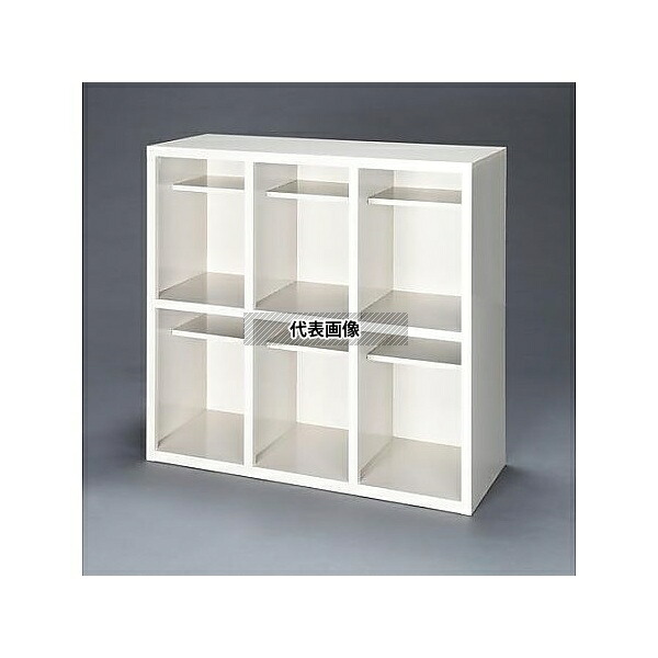 エスコ EA954EM-2 876x330x900mm/3列2段 シューズボックス(長靴用)