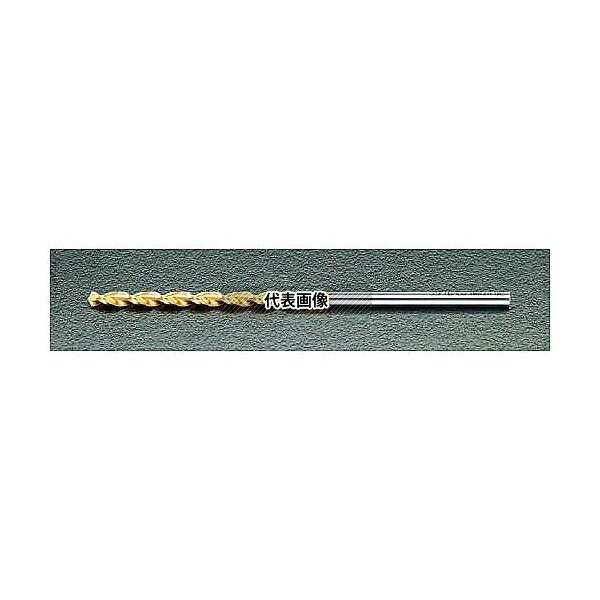 エスコ EA824NN-9.5 9.5x200mm ロングドリル(Tin coat・Co-HSS)