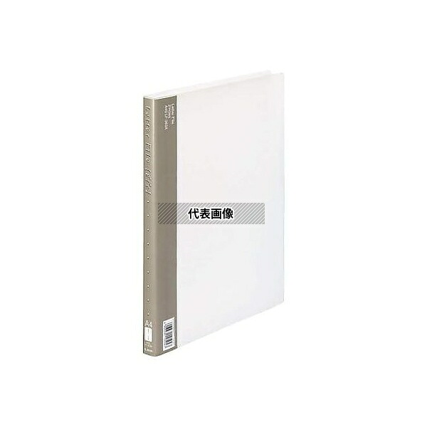 エスコ EA762CF-53 A4/S型 レターファイル(透明/20冊)