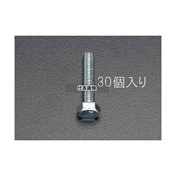 エスコ EA949HE-164 M16x100mm 六角頭全ねじボルト(30本)
