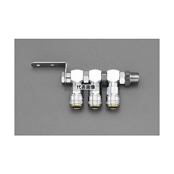 エスコ EA140DL-3 R 1/2/3連 マルチ連結自在カップリング 7,156円