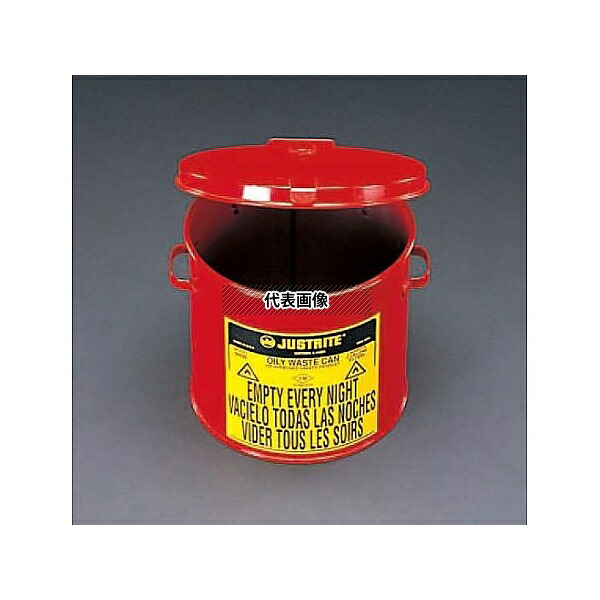 エスコ EA991JS-3 φ244x232mm/8L 工業用ダスト缶(セーフティー)