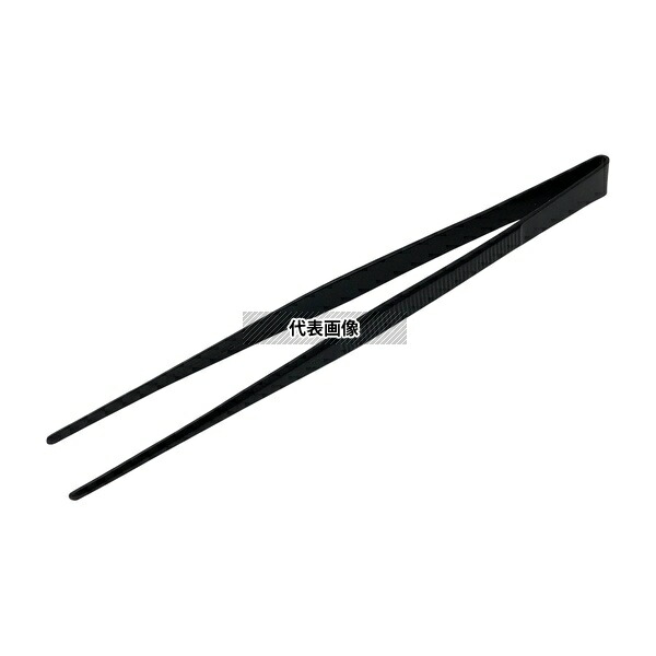 アズワン コーティングピンセット 210mm 直