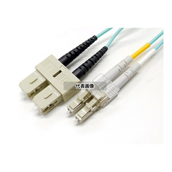 エイム電子 AFP2-DLC/DSC-10G-50-05 OM3光ファイバーケーブル 5m