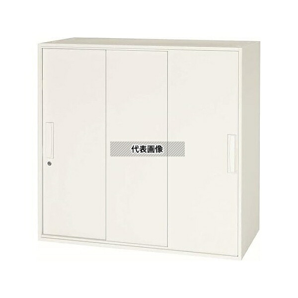 エスコ EA954DH-105 900x400x 890mm 収納庫(3枚引き戸)