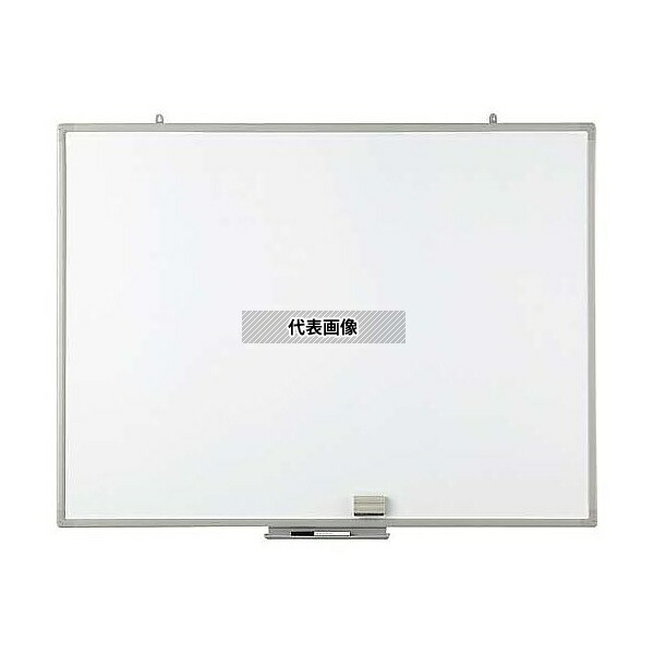 日学 RC-12 樹脂枠ホワイトボード グレー枠900×1200mm