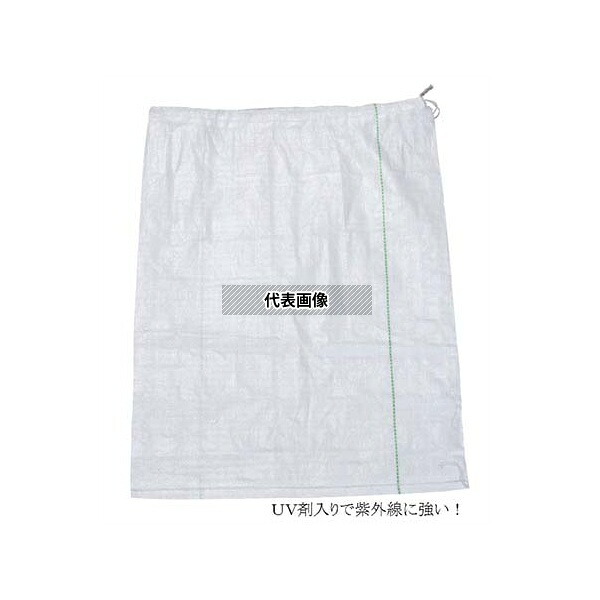 林商事 UV土のう袋 緑1本ライン 約480×約620 400枚入