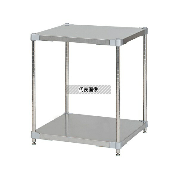 アズワン ASGSS2-6060 ステンレスシェルフ W610×D610×H700mm