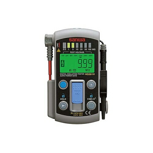 アズワン(AS ONE) 絶縁抵抗計 デジタル 校正書類3点(新品校正) HG561H 1式 39,826円