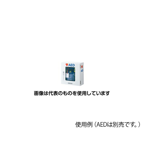 オムロン（ヘルスケア） AED収納ケース（1ヶ国語、壁掛けタイプ） HDF-BX-1101 1個