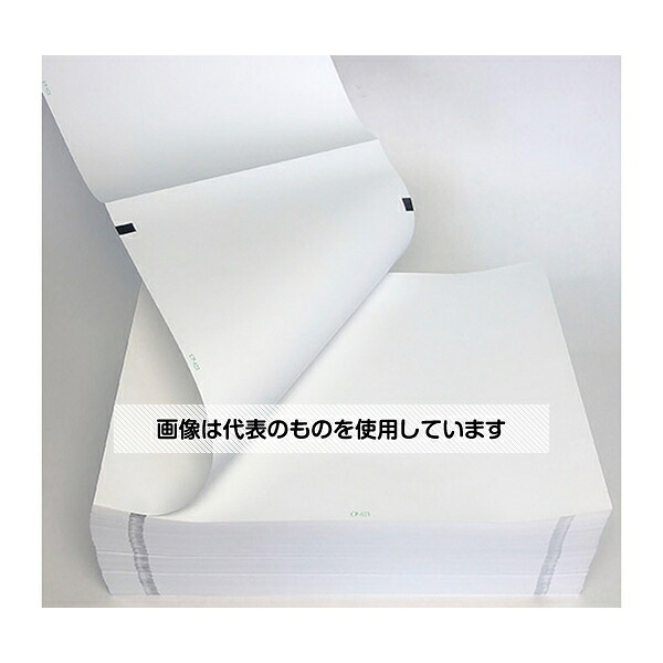 アズワン(AS ONE) 心電図記録紙 幅210mm×長300m/折295mm(折り畳み型・薄手) 2冊入 CP-623U-300 入数：1箱(2冊入)