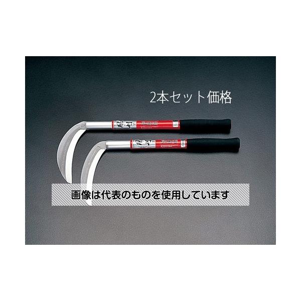エスコ 180mm/ 430mm 薄鎌/中厚鎌(2本組) EA650BB 入数：1セット