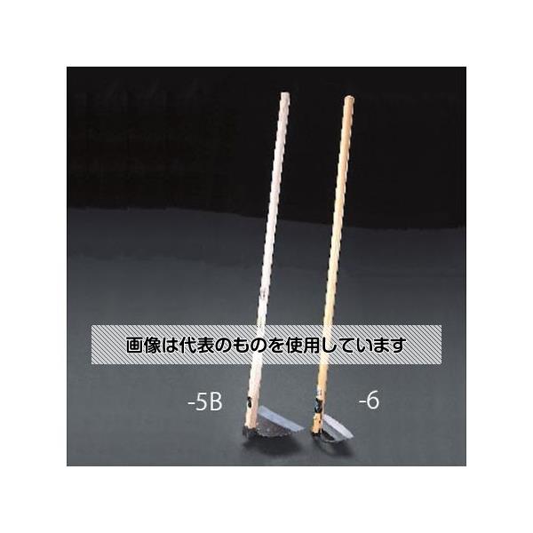 エスコ 210x1200mm 草かき鍬 EA650BG-6 入数：1本