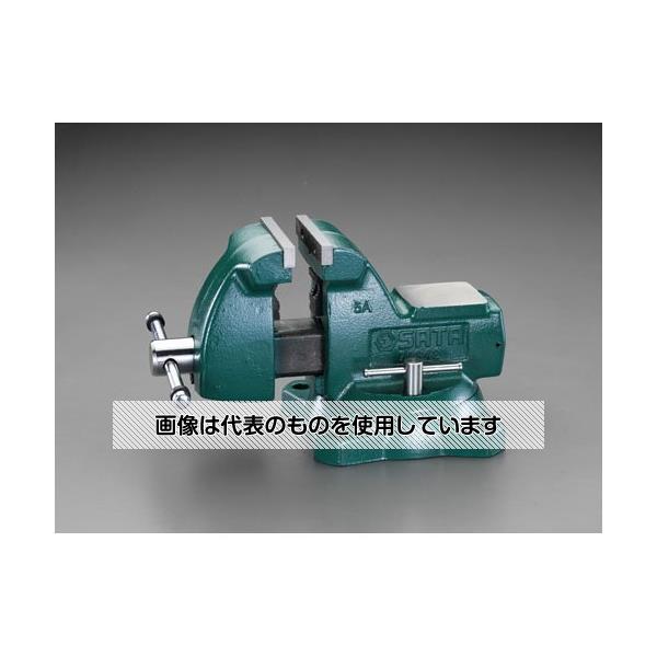 エスコ 150mm ベンチバイス(回転台付) EA688BB-150 1台