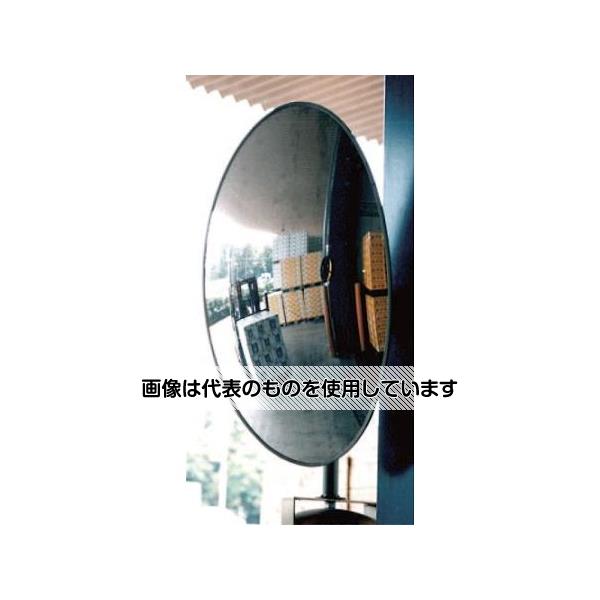 コミー 330x550mm 凸面ミラー(フォークリフト出口･柱用) EA724ZL-11 入数：1個