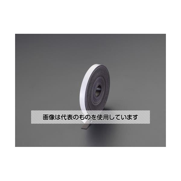 エスコ 20 x 1.5mmx30m マグネットテープ(粘着付) EA781EP-6 入数：1巻 8,122円