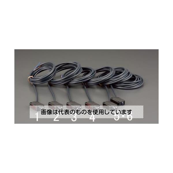 エスコ アンプ内蔵型光電センサー(透過) EA940LM-5 入数：1個