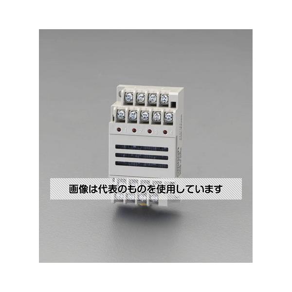 エスコ DC24V/1cx4 ターミナルリレー EA940MS-2 入数：1個