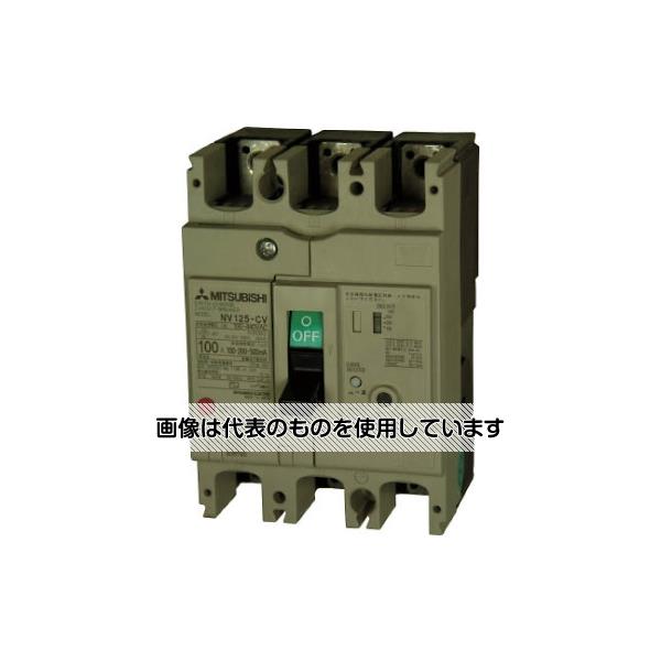 アズワン(AS ONE) 漏電遮断器 NV-Cシリーズ(経済品) NV125-CV 3P 100A 100-440V 1.2.500MA 入数：1個