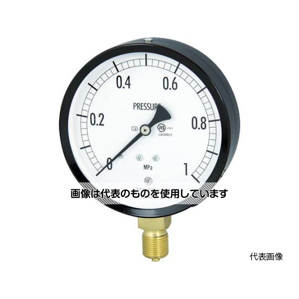 アズワン(AS ONE) 普通形圧力計(A枠立形・φ100・G3/8B・0.0~6.00Mpa) AE20-131-6.0MP 入数:1個|ファーストFACTORY