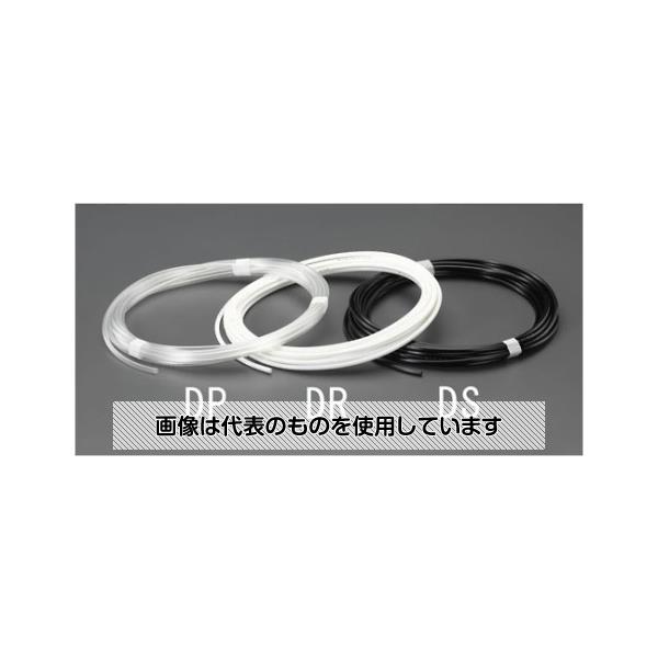 アズワン(AS ONE) 5.0/8.0mmx20m ソフトウレタンチューブ(耐摩耗/ブラック) EA125DS-5D 入数：1本