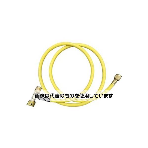アズワン(AS ONE) 150cm/R32･R410A バルブ付チャージングホース/黄 EA101TB-23 入数：1本