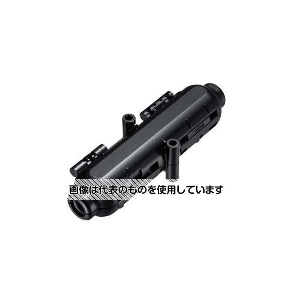 アズワン(AS ONE) 38x142x32mm LANケーブル中継ケース(耐水型) EA764BK-81 入数：1個