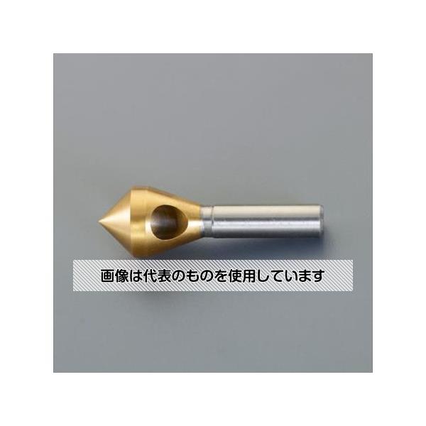アズワン(AS ONE) 5-10mm カウンターシンク(8mm軸･HSS・TiNコート) EA827FD-22 入数：1本