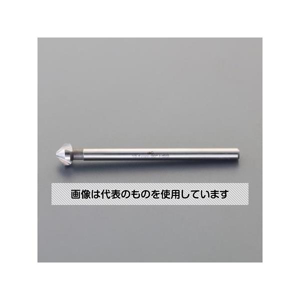 アズワン(AS ONE) 12.4mm ロングカウンターシンク(8mm軸･HSS) EA827FH-12B 入数：1本
