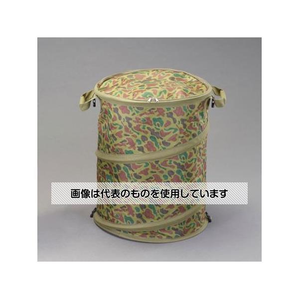 アズワン(AS ONE) φ450x600mm/100L 自立型バケツ(フタ付/迷彩) EA925M-81AA 入数：1個