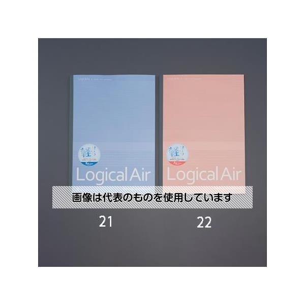 アズワン(AS ONE) 7mm 罫線A4ノート(40ページ/10冊) EA762GB-22 入数：1セット(10冊入)