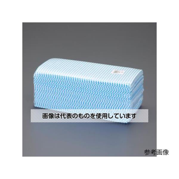 アズワン(AS ONE) 500x600mm ペーパータオル(ブルー/12パック) EA929DB-13C 入数：1箱(40枚×12袋入)