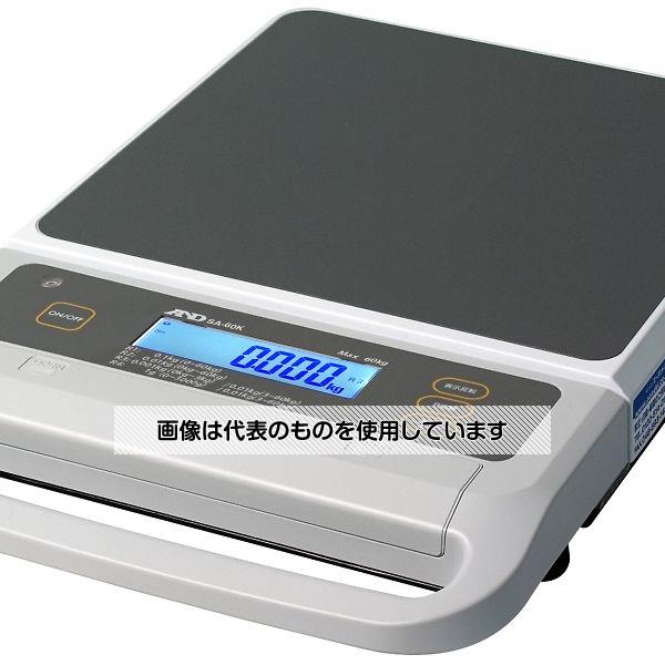 アズワン(AS ONE) ポータブルスケール SAシリーズ ひょう量:60kg 最小表示:0.001kg～0.1kg(内部設定により変更) SA-60K 入数：1個