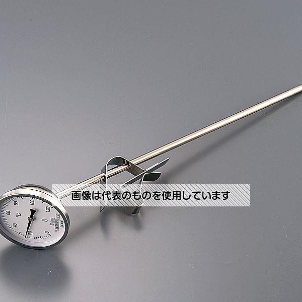 アズワン(AS ONE) 斜面式スライドホルダー付寸胴鍋用温度計 PYS-350 入数：1個
