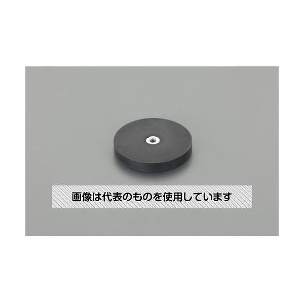 アズワン(AS ONE) φ43x 6.0mm/M4雌ネジ/ 85N マグネット(2個) EA781EE-72 入数：1個
