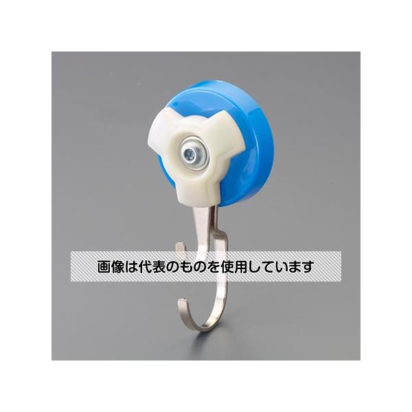アズワン(AS ONE) φ58x26.5mm/11kgマグネットフック(スイベル式/ダブル) EA781ET-41 入数：1個