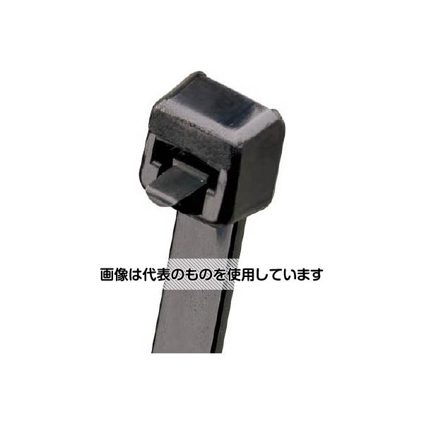 パンドウイットコーポレーション リリースタイ 取り外し可能ナイロン結束バンド 耐候性黒 PRT4SM0 入数：1袋