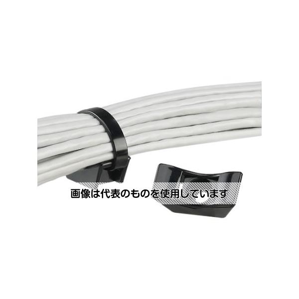パンドウイットコーポレーション タイマウント 耐候性黒 41.1×18.3×H15.5 1袋(100個入) TMEH-S10-C0 入数：1袋(100個入)