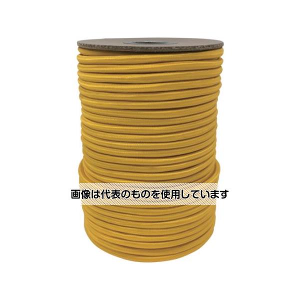 アズワン(AS ONE) ゴム タイトゴムロープボビン巻 6φ&times;50m イエロー RT-25 入数：1個｜ファーストFACTORY