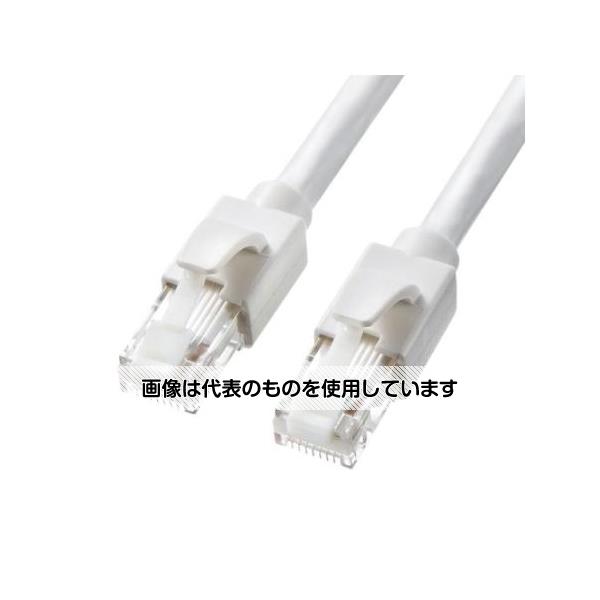 アズワン(AS ONE) 10 m LANケーブル(CAT6/10Gbイーサネット対応/白) EA764BB-177 入数：1個