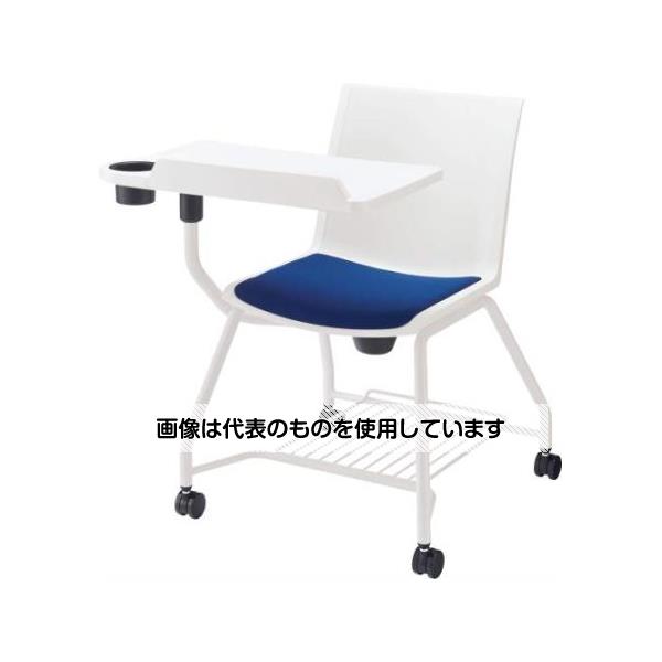 アズワン(AS ONE) ミーティングチェアー(メモ台付/ダークブルー) EA956XA-131 入数：1脚